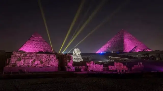 Sound and Light Show at the Pyramids